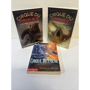 3 A Living Nightmare Trails Of Death Vampire Mountain Cirque Du Freak Collection